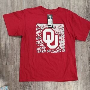 Oklahoma Sooners Red T-Shirt Size XL 18/20